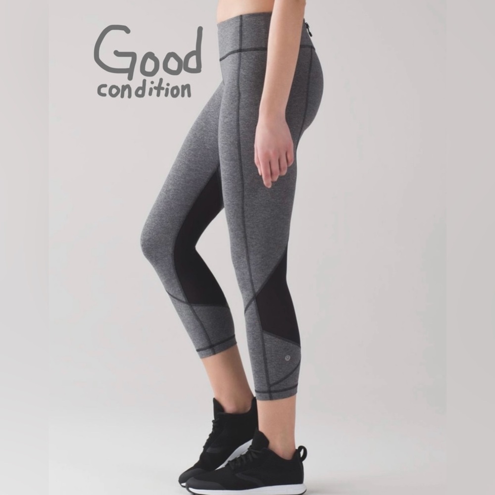 lululemon pace rival crop | good condition